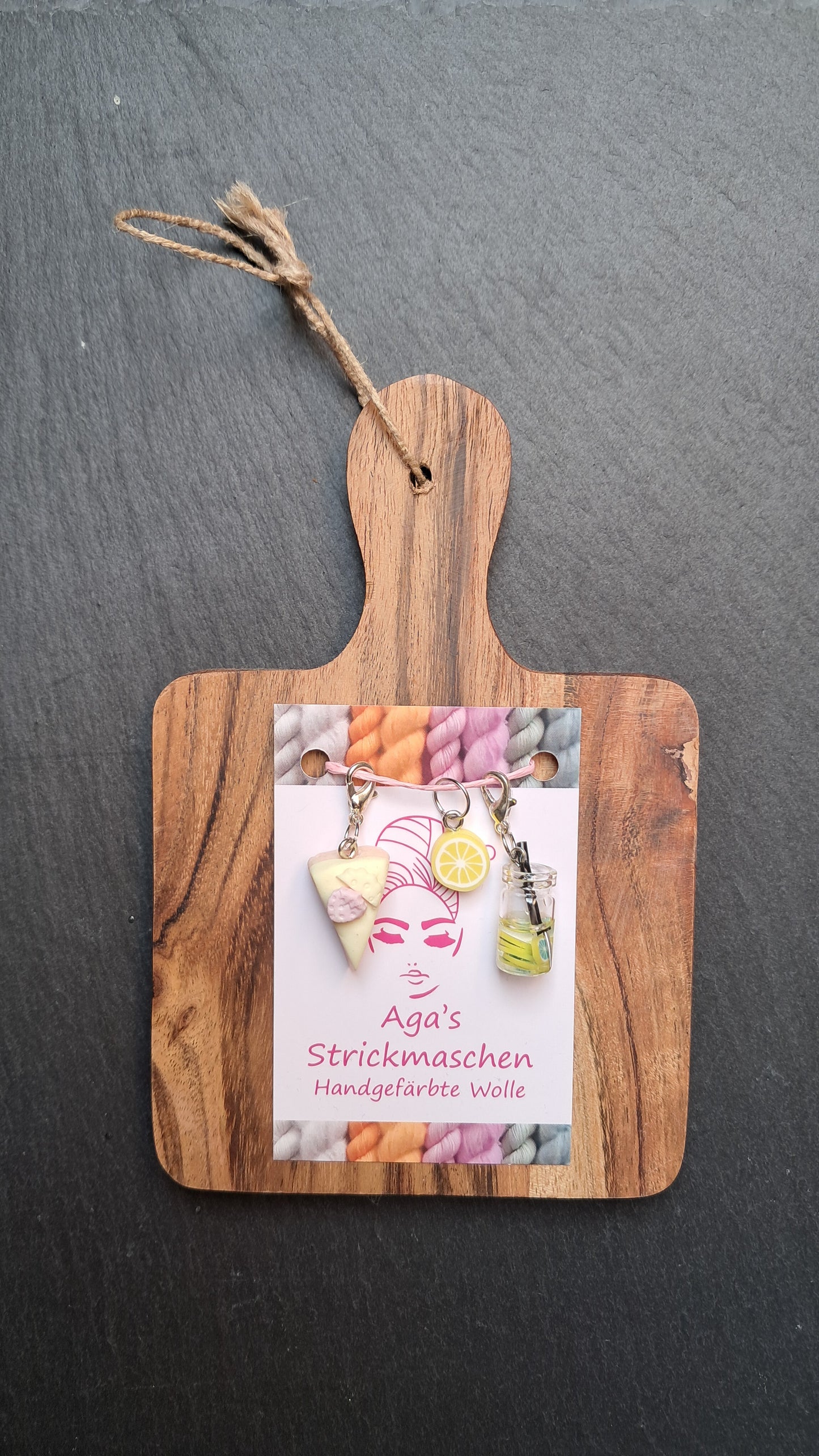Maschenmarkierer Set "Zitrone"