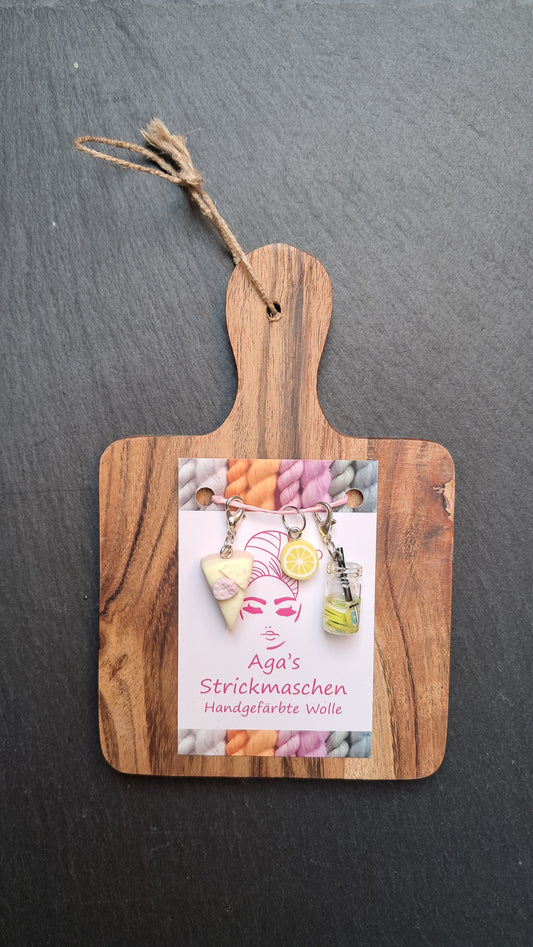 Maschenmarkierer Set "Zitrone"
