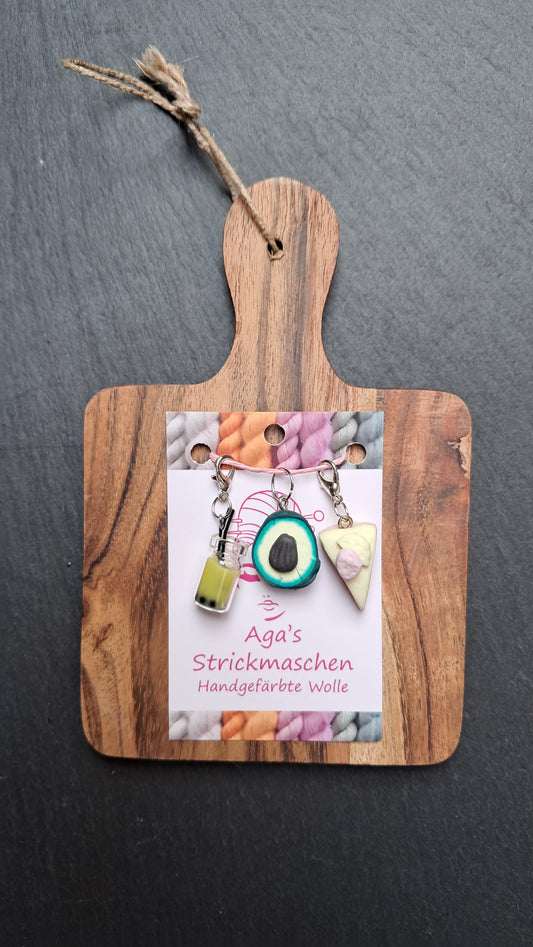 Maschenmarkierer Set "Avocado"